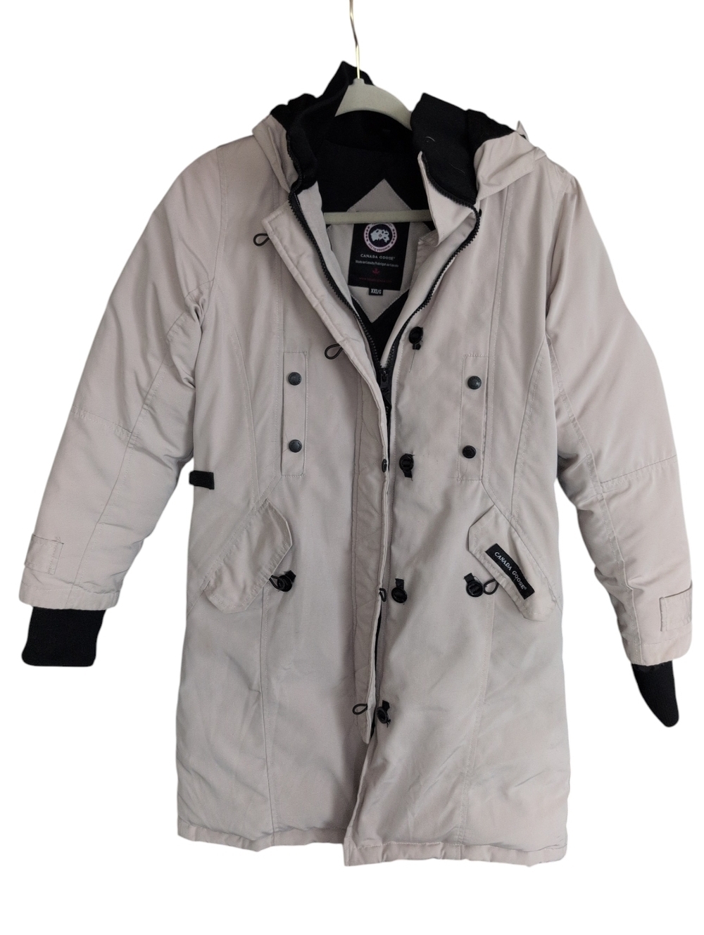 Canada Goose Womens Kensington Parka Coat Jacket Size Xxs **No Fur**
